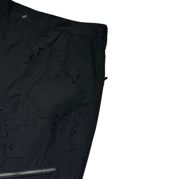 $900 Laser slashed zip cargo pant - Picture 3 of 5